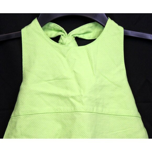 2008 Gymboree Palm Springs sz 5 Green Halter Tank Dress Florida Vacation Beach - Picture 2 of 7